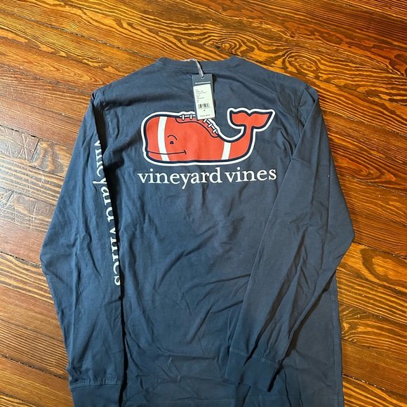 Vineyard Vines Football LS T-Shirt NWT - Picture 4 of 5